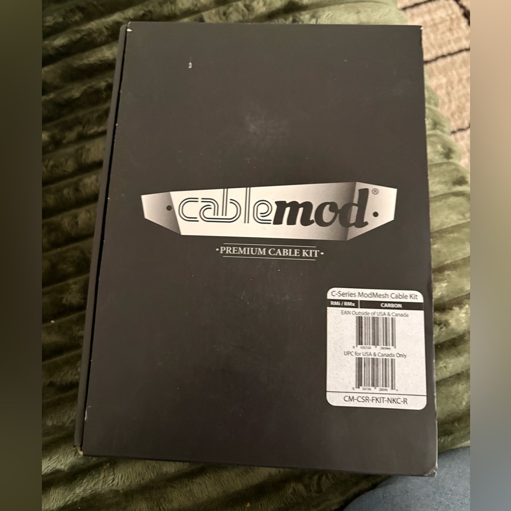 CableMod C-Series MidMesh Cable Kit AXi/HXi/RM (Carbon) CM-CSI-FKIT-NKC-R